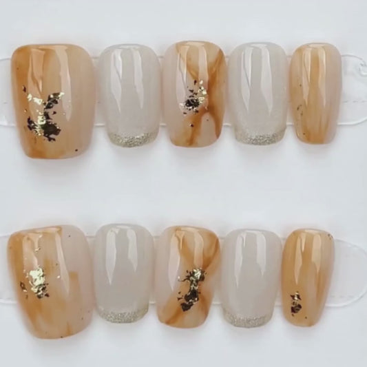 Golden Marble Frost
