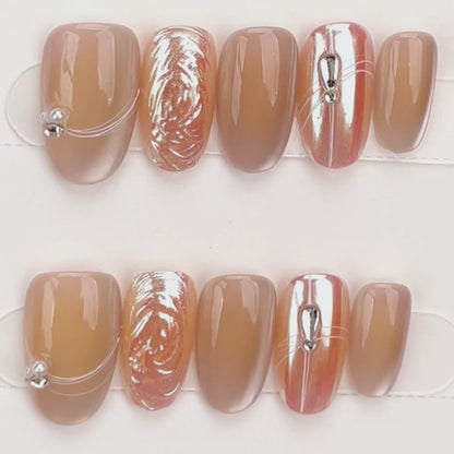 Peach Glaze Elegance