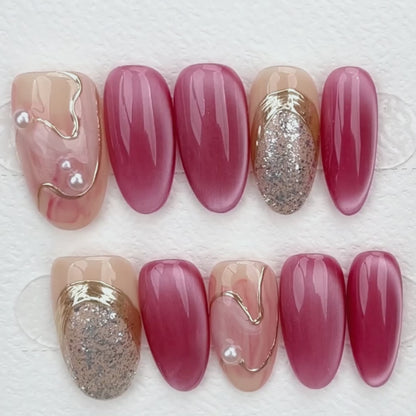 Blush Rose Metallic Pearl