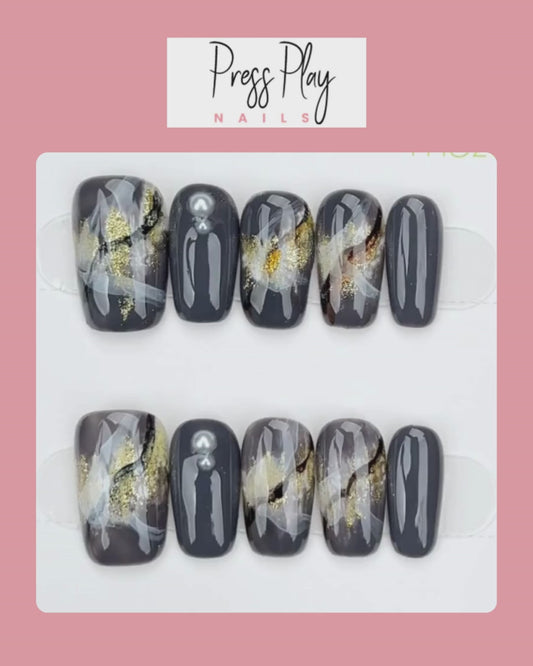 Midnight Marble Luxe