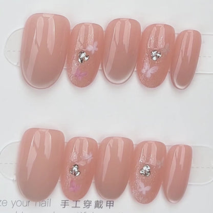 Soft Blush Butterfly