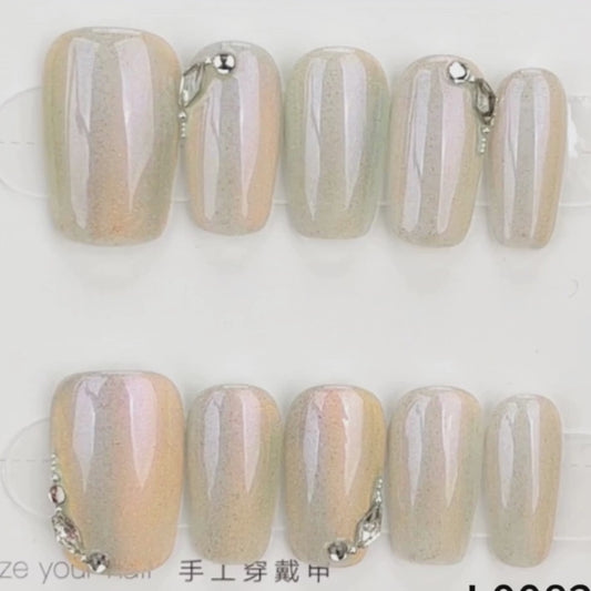 Iridescent Pearl Drip