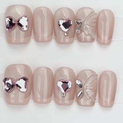 Blush Bow Gem