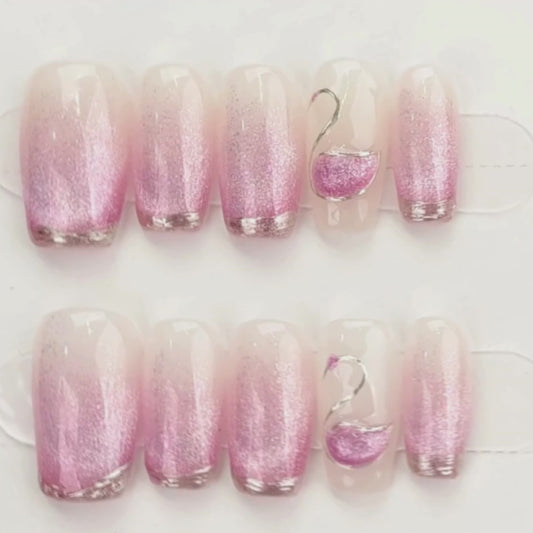 Blush Flamingo Fade