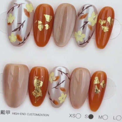 Golden Blossom Ember