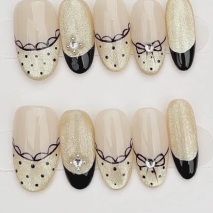 Champagne Dot Noir