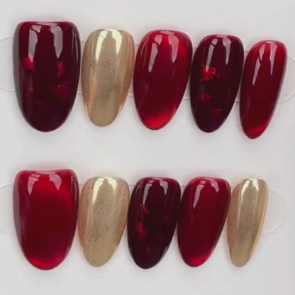 Gilded Ruby Flame