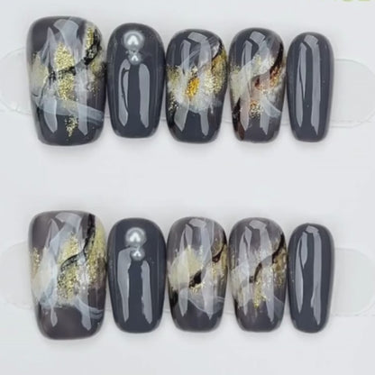 Midnight Marble Luxe