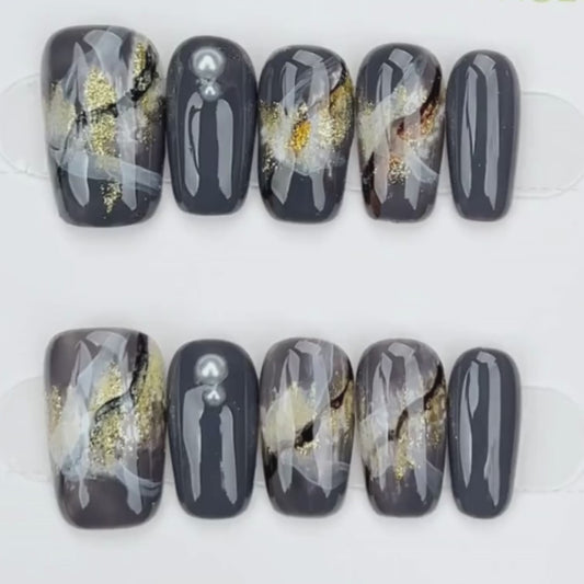 Midnight Marble Luxe