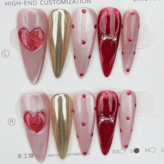 Crimson Candy Heart
