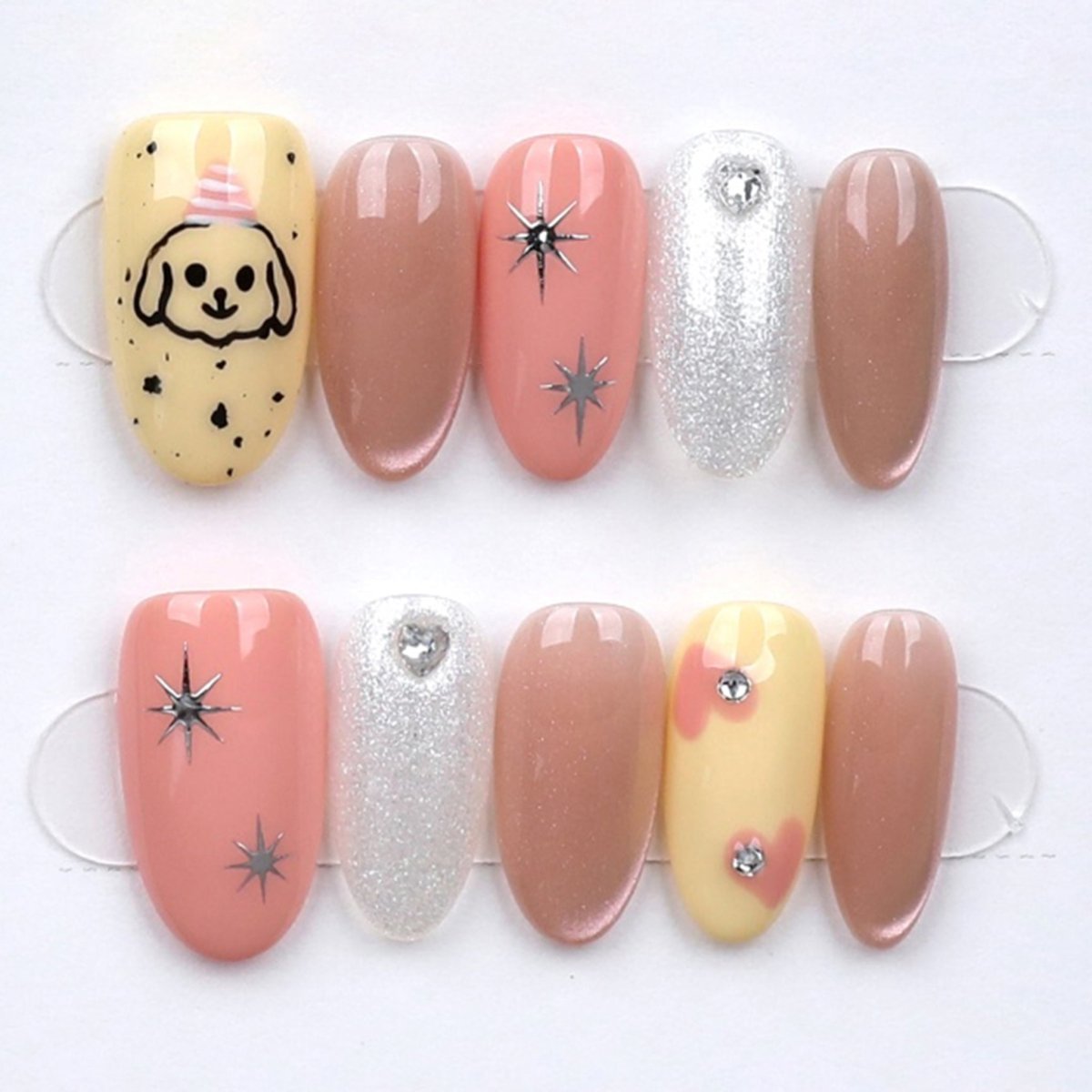 Puppy Party - Press Play Nails