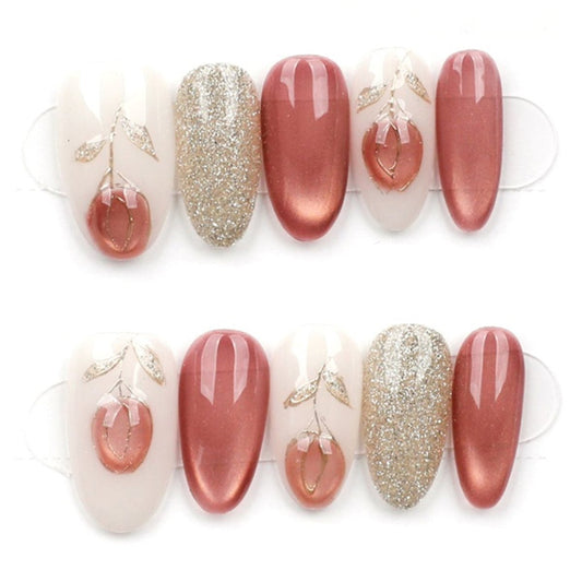 Rose Ornament - Press Play Nails
