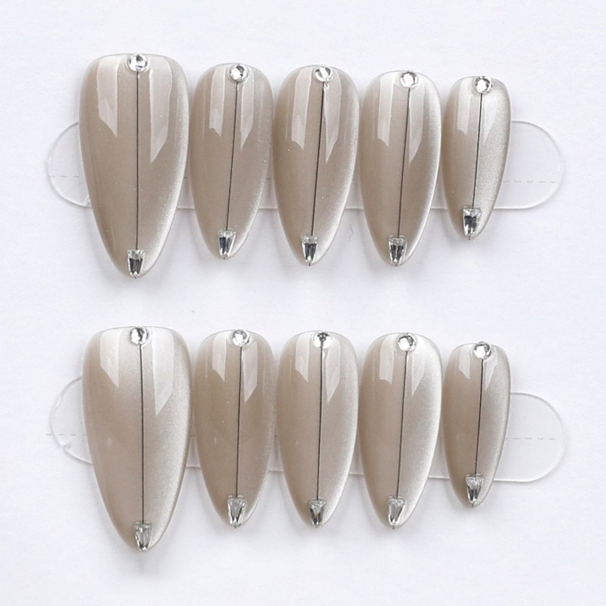 Sandstone Glint - Press Play Nails