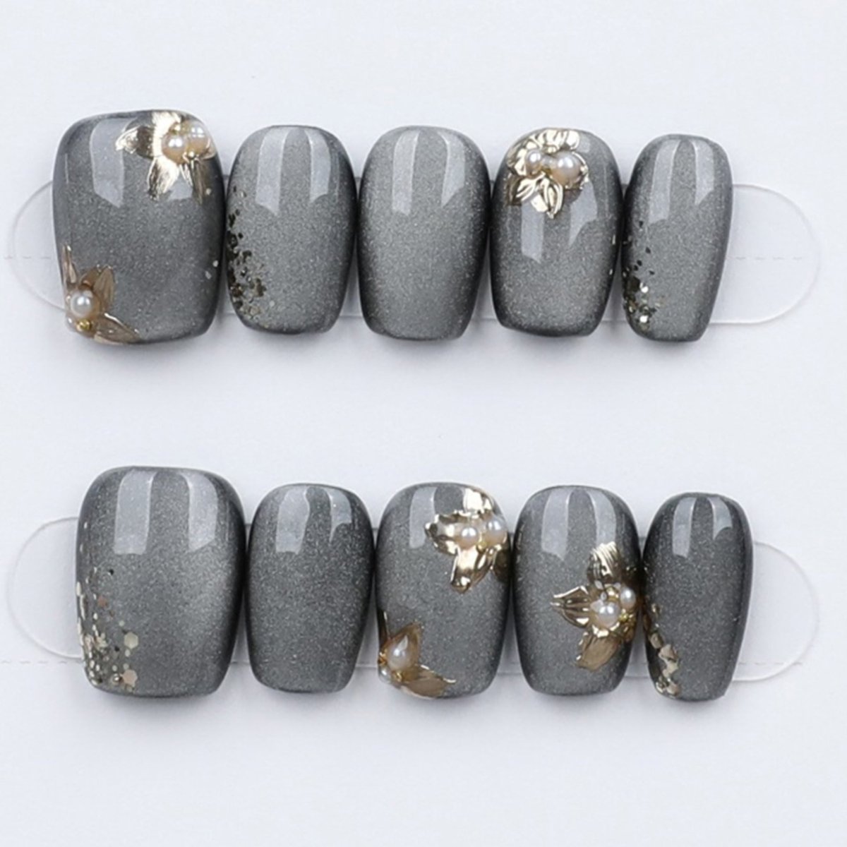 Slate Bloom - Press Play Nails