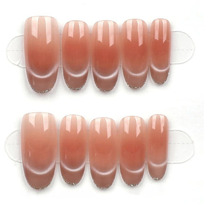 Toasted Nude Fade - Press Play Nails