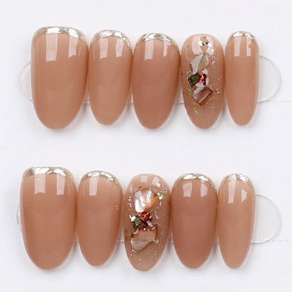 Toffee Luxe Shard - Press Play Nails