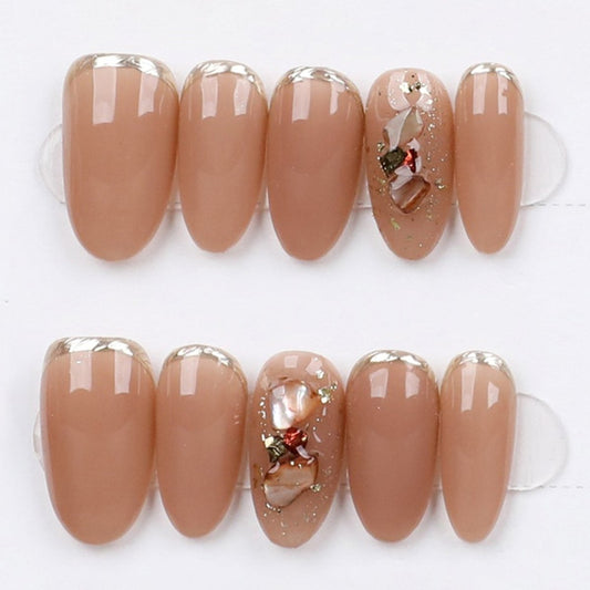 Toffee Luxe Shard - Press Play Nails