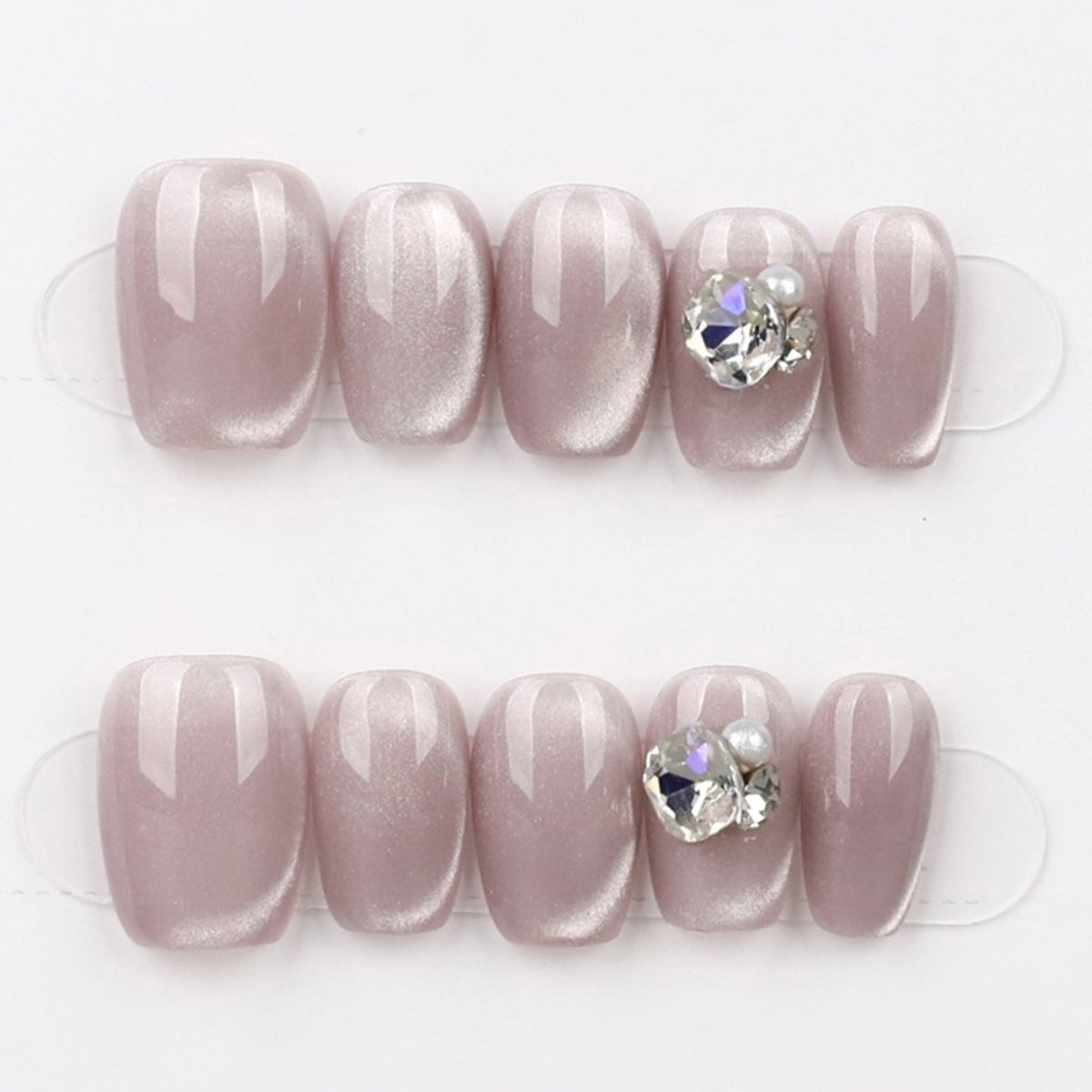 Twilight Crystal Gleam - Press Play Nails