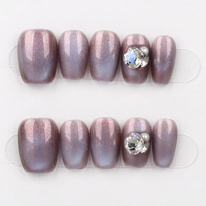 Twilight Crystal Glow - Press Play Nails