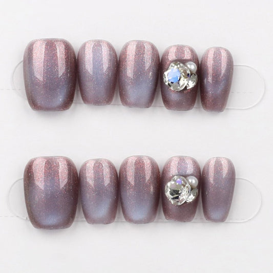 Twilight Crystal Glow - Press Play Nails