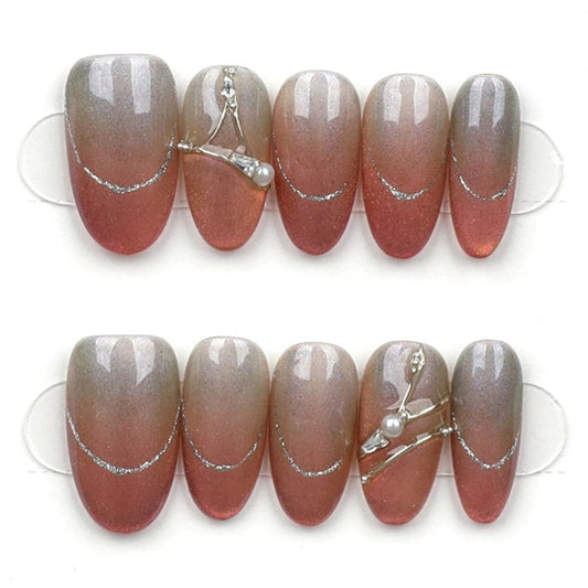 Twilight Rose Gradient - Press Play Nails